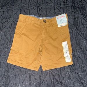 Cat & Jack Brown Flat Front Men's Shorts